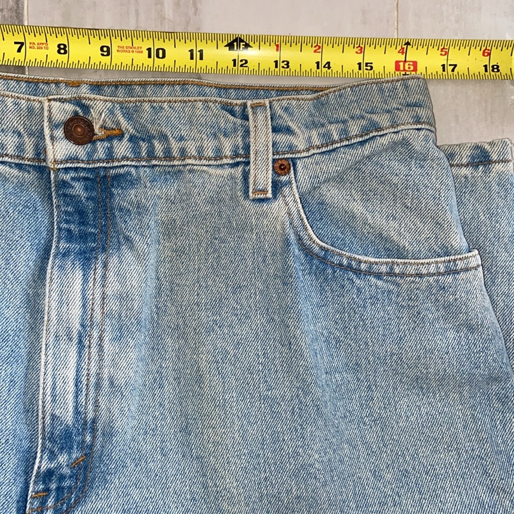 Vtg. Levi’s 551 Relaxed & Tapered Acid Wash (1997), 32x30, NWT, $69 MSRP - Picture 6 of 14